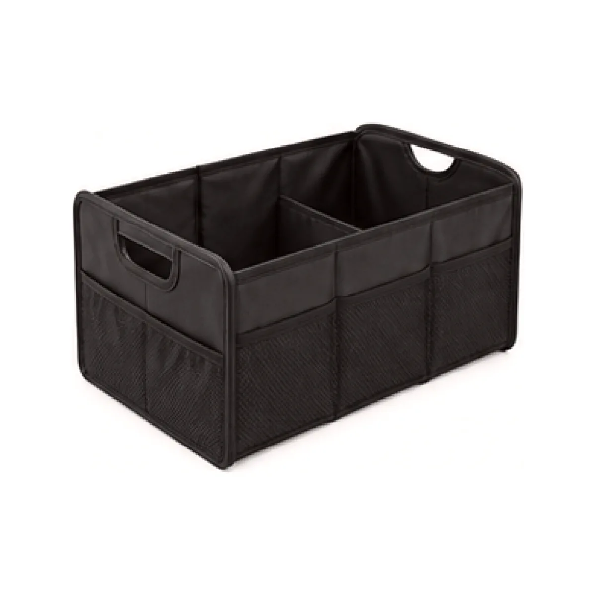 Foldable Car Boot Organizer - Red Accent white-background product packshot