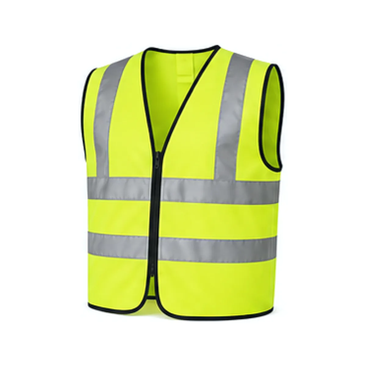 Reflective Safety Vest - Blue Accent white-background product packshot