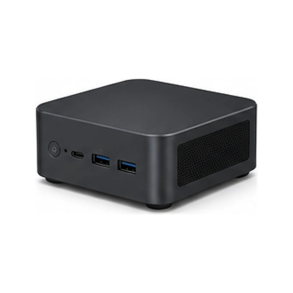 Compact Mini PC - Graphite Finish white-background product packshot