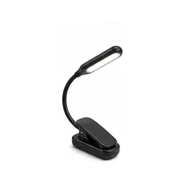 USB Rechargeable Reading Light - Graphite Finish white-background product packshot