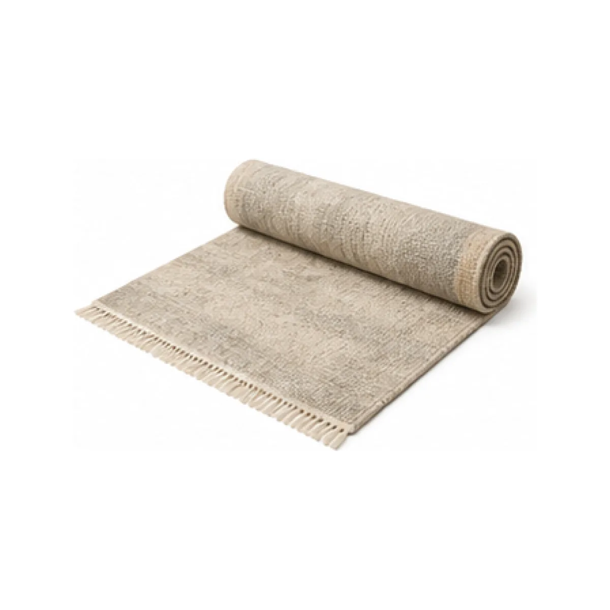 Textured Large Area Rug - Deep Walnut Finish white-background product packshot