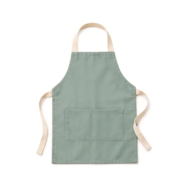 Child Size Apron - Sand Finish white-background product packshot