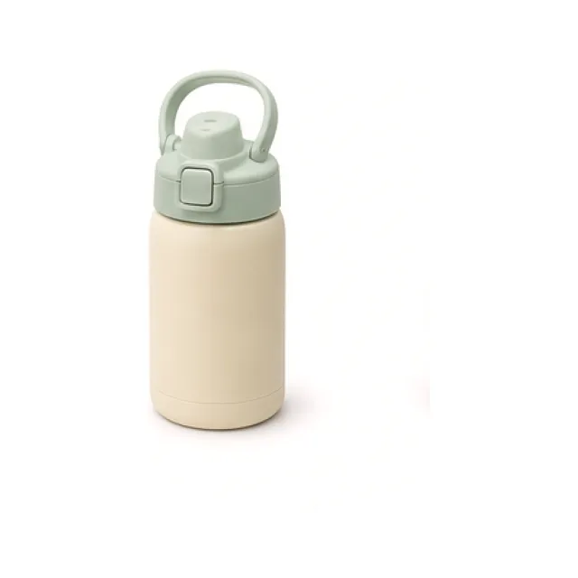 Insulated Kids Water Bottle - Sand Finish white-background product packshot
