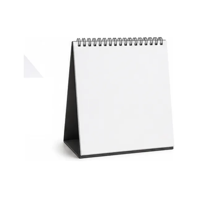 Desktop Calendar Stand - Blue Finish white-background product packshot