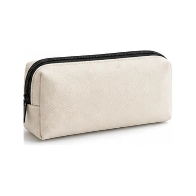 Canvas Pencil Pouch - Blue Finish white-background product packshot