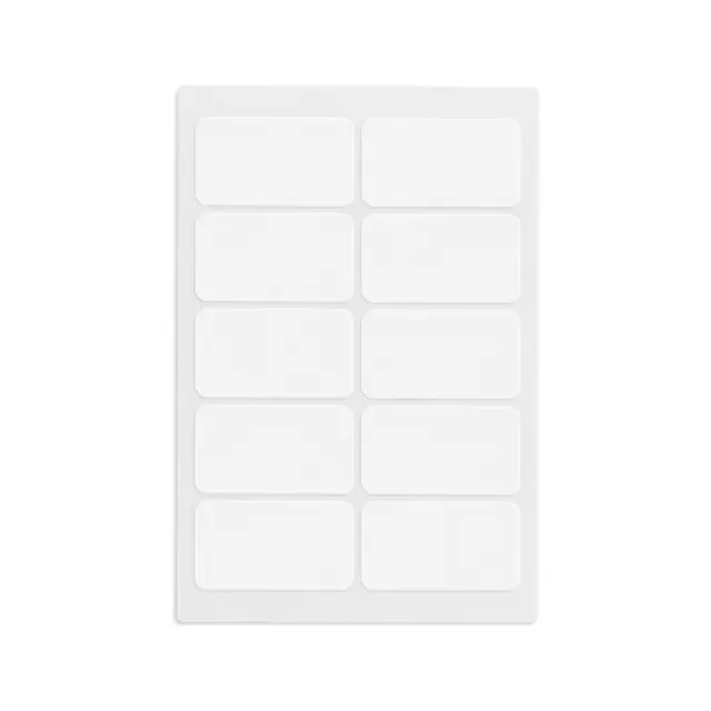 Self-Adhesive Label Pack - Blue Finish white-background product packshot
