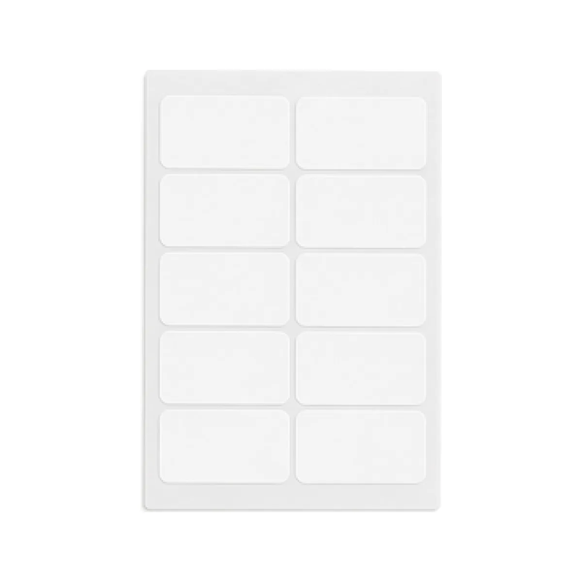 Self-Adhesive Label Pack - Blue Finish white-background product packshot