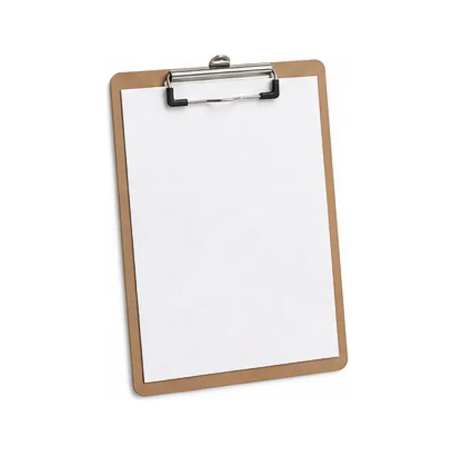 Portable Clipboard - Blue Finish white-background product packshot