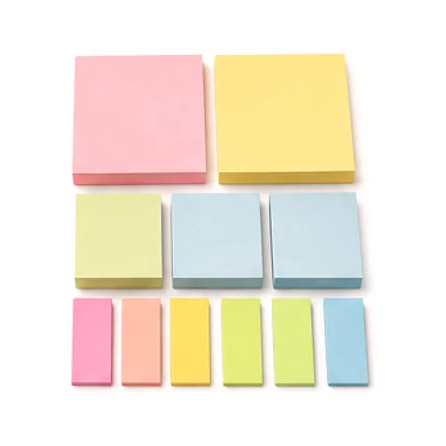 Sticky Note Assortment - Black Finish white-background product packshot