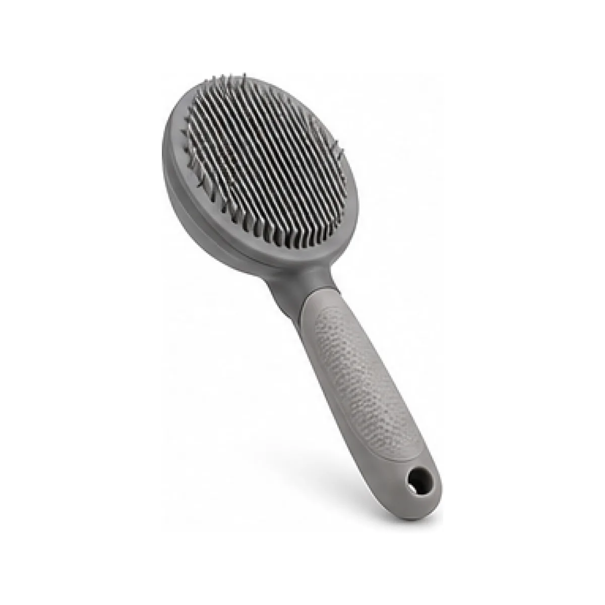 Soft Pet Grooming Brush - Teal Finish white-background product packshot