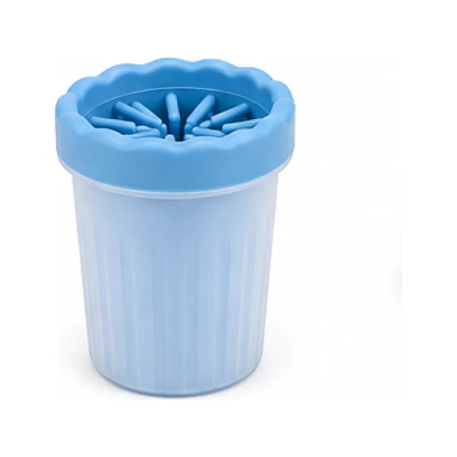 Pet Paw Cleaning Cup - Teal Finish white-background product packshot