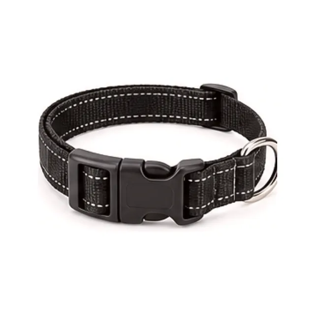 Adjustable Pet Collar - Charcoal Finish white-background product packshot