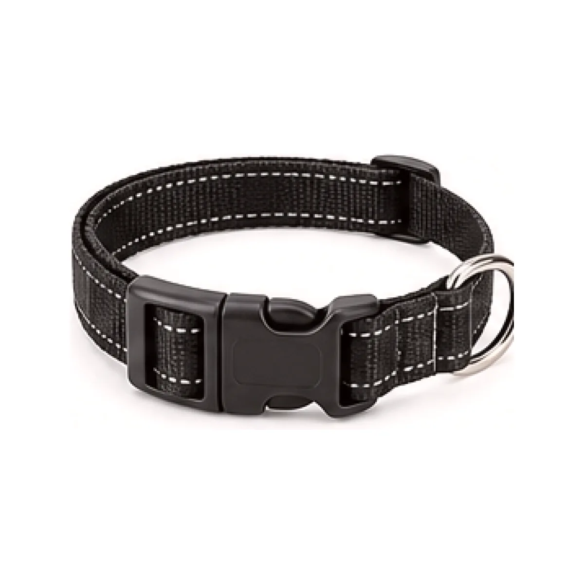 Adjustable Pet Collar - Charcoal Finish white-background product packshot