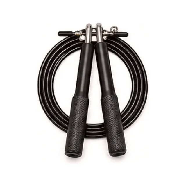Adjustable Skipping Rope - Graphite Finish white-background product packshot